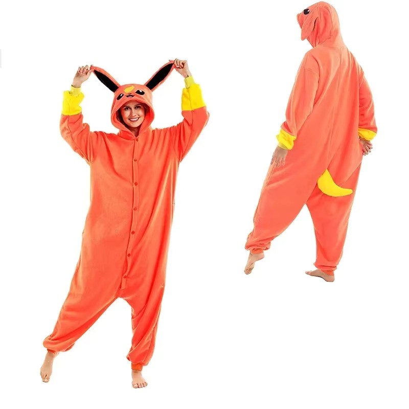 Pokemon Plush Pajamas For Adults & Kids