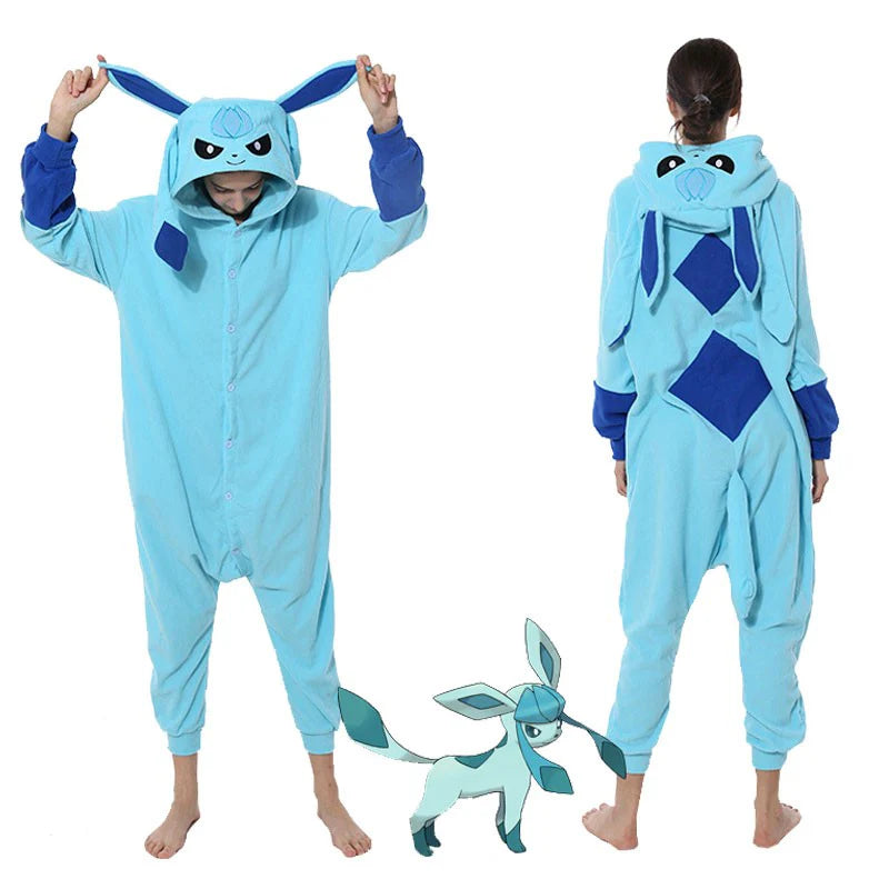 Pokemon Plush Pajamas For Adults & Kids