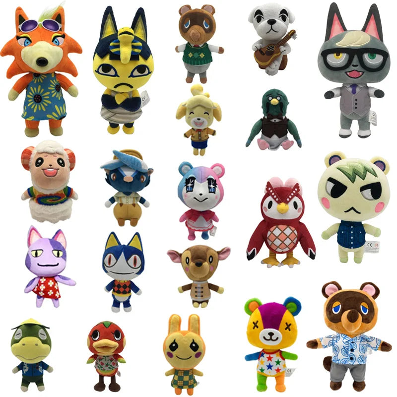 Animal Crossing Plushies