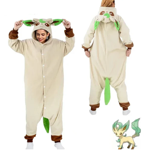 Pokemon Plush Pajamas For Adults & Kids