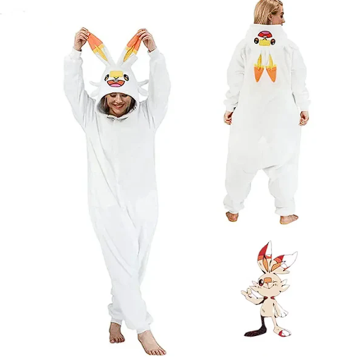 Pokemon Plush Pajamas For Adults & Kids