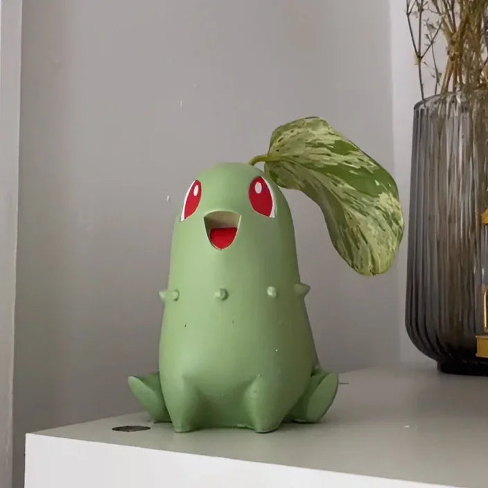 Chikorita Flower Pot